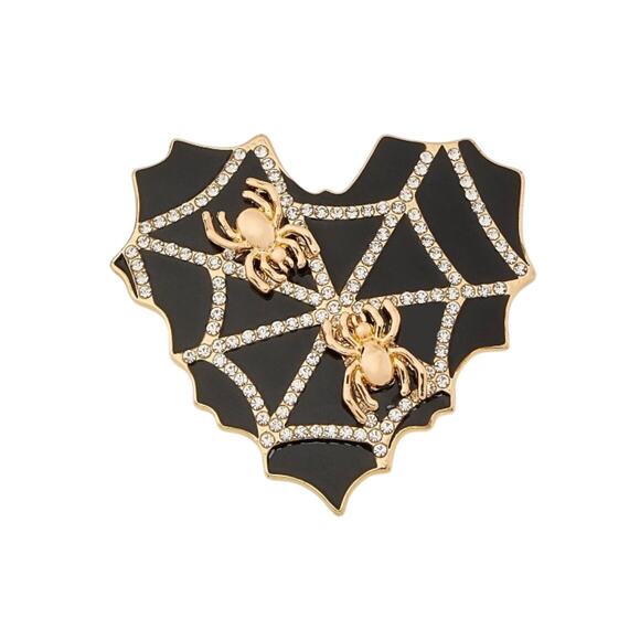SUGARFIX by Baublebar Web of Love Brooch - Picture 1 of 3